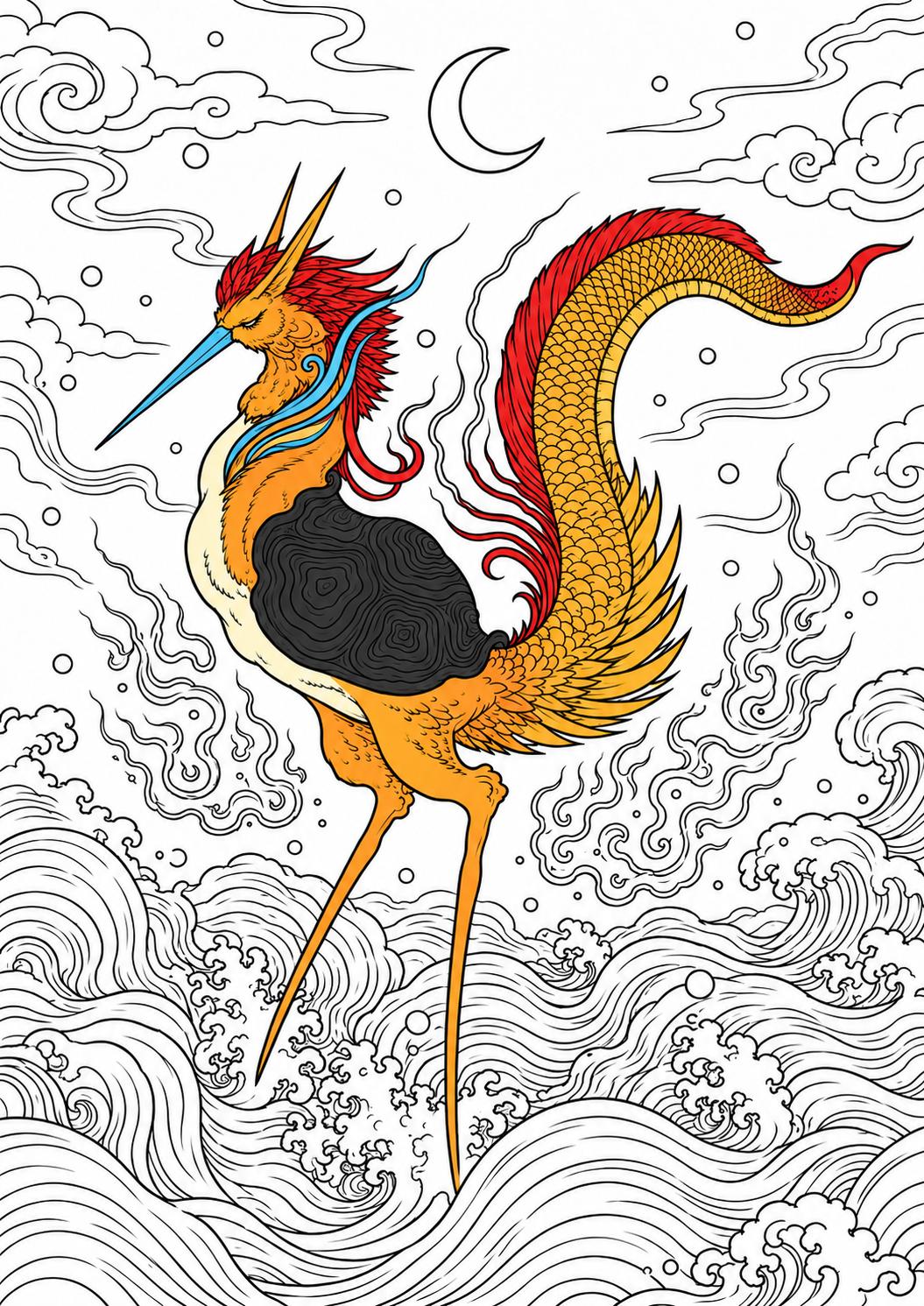 Xuan Gui Coloring Page coloring inspiration